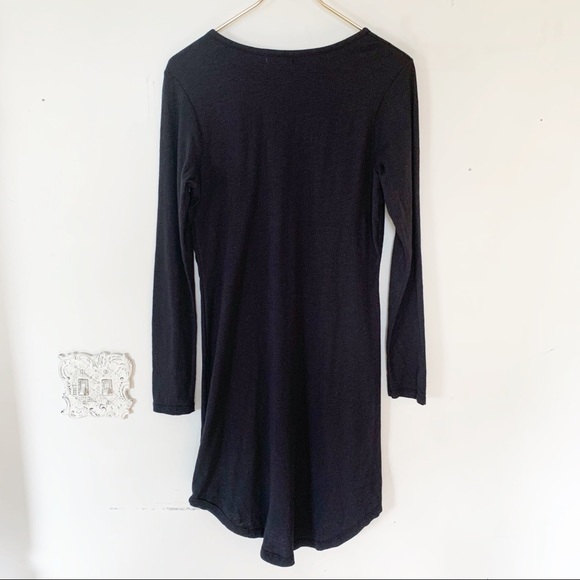 Sundry Long Sleeve Pocket Dress - Picture 5 of 8